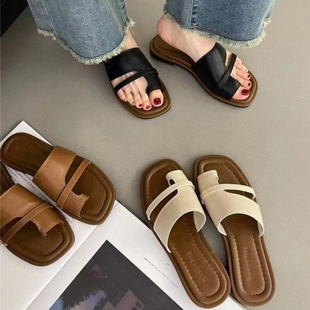 Kids Outdoor Jumping - Flat Sandal Summer Solid-Color Flat Sandals