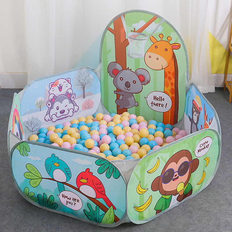 Kids Outdoor Nature Play - Cartoon Animals Portable Foldable Tent Indoor