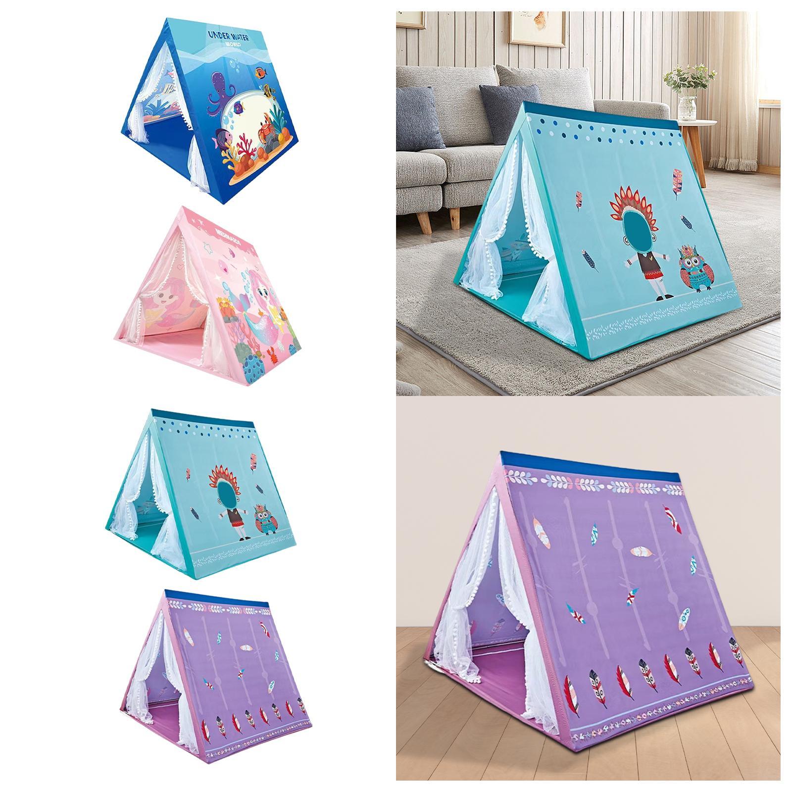 Children Castle Play Tent Fabr - Kids Outdoor Teepee 评论和价格