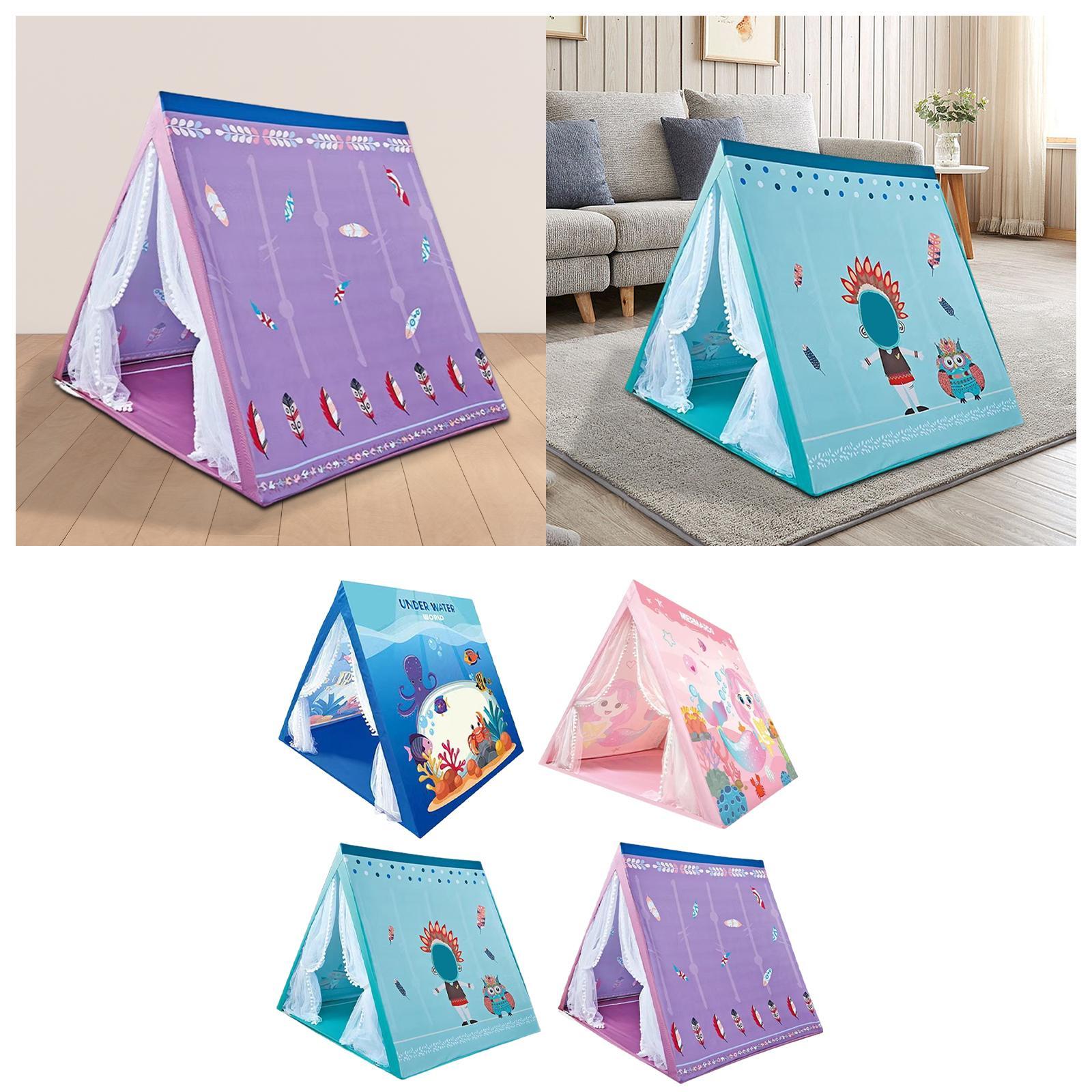 Children Castle Play Tent Fabr - Kids Outdoor Teepee 评论和价格