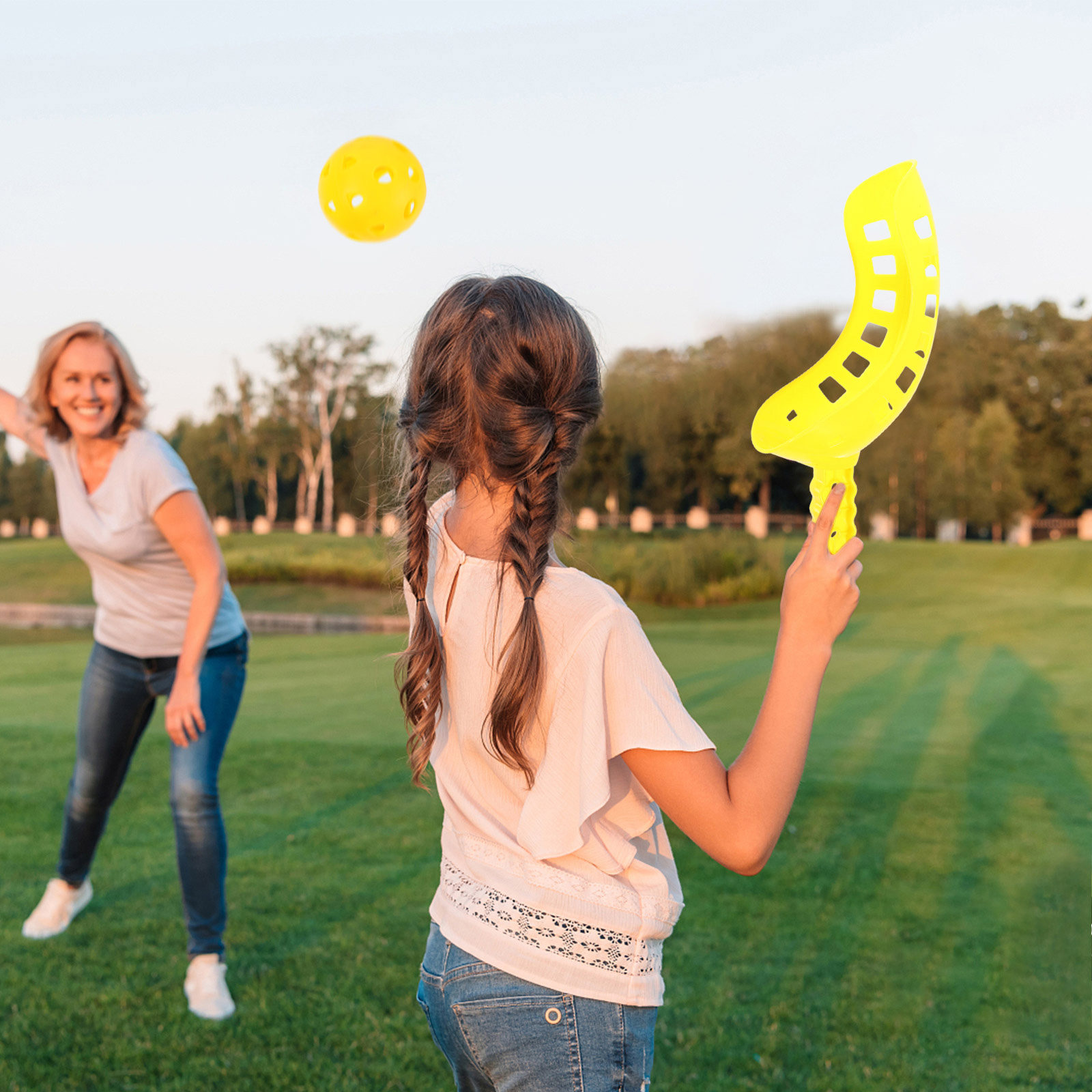 1Set Catch Ball Game Scoop Bal - Kids Outdoor Ball 评论和价格