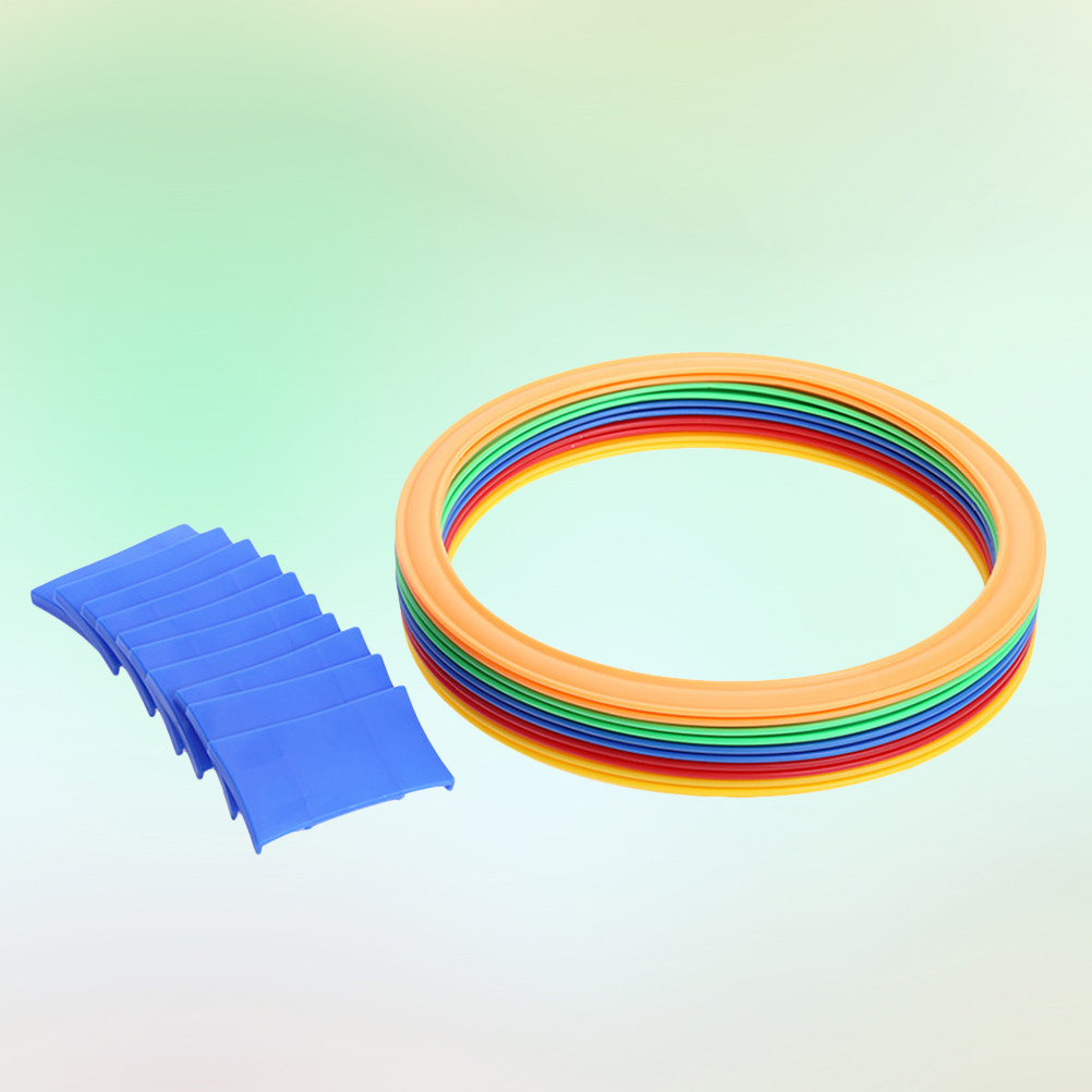 10 Circle Rings Kids Outdoor P - Kids Outdoor Garden Set 评论和价格