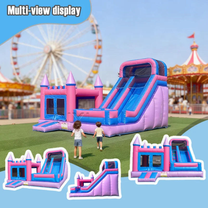 Commercial Bounce House Colorf - Kids Outdoor Jumping 评论和价格