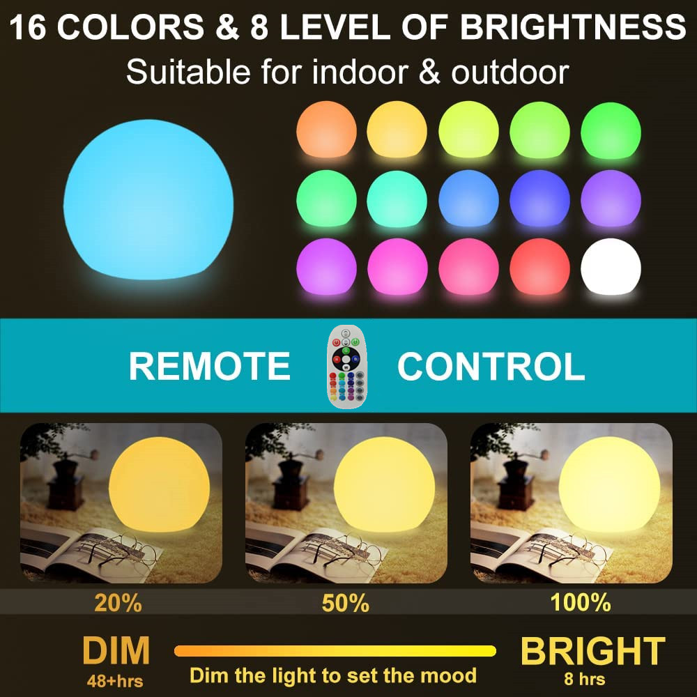 Rechargeable LED Glowing Ball  - Kids Outdoor Ball 评论和价格