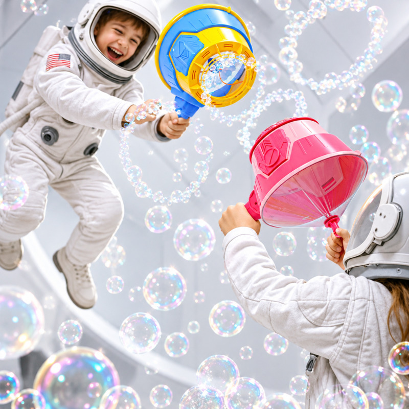 Battery Free Bubble Gun Machin - Kids Outdoor Easter Gifts 评论和价格