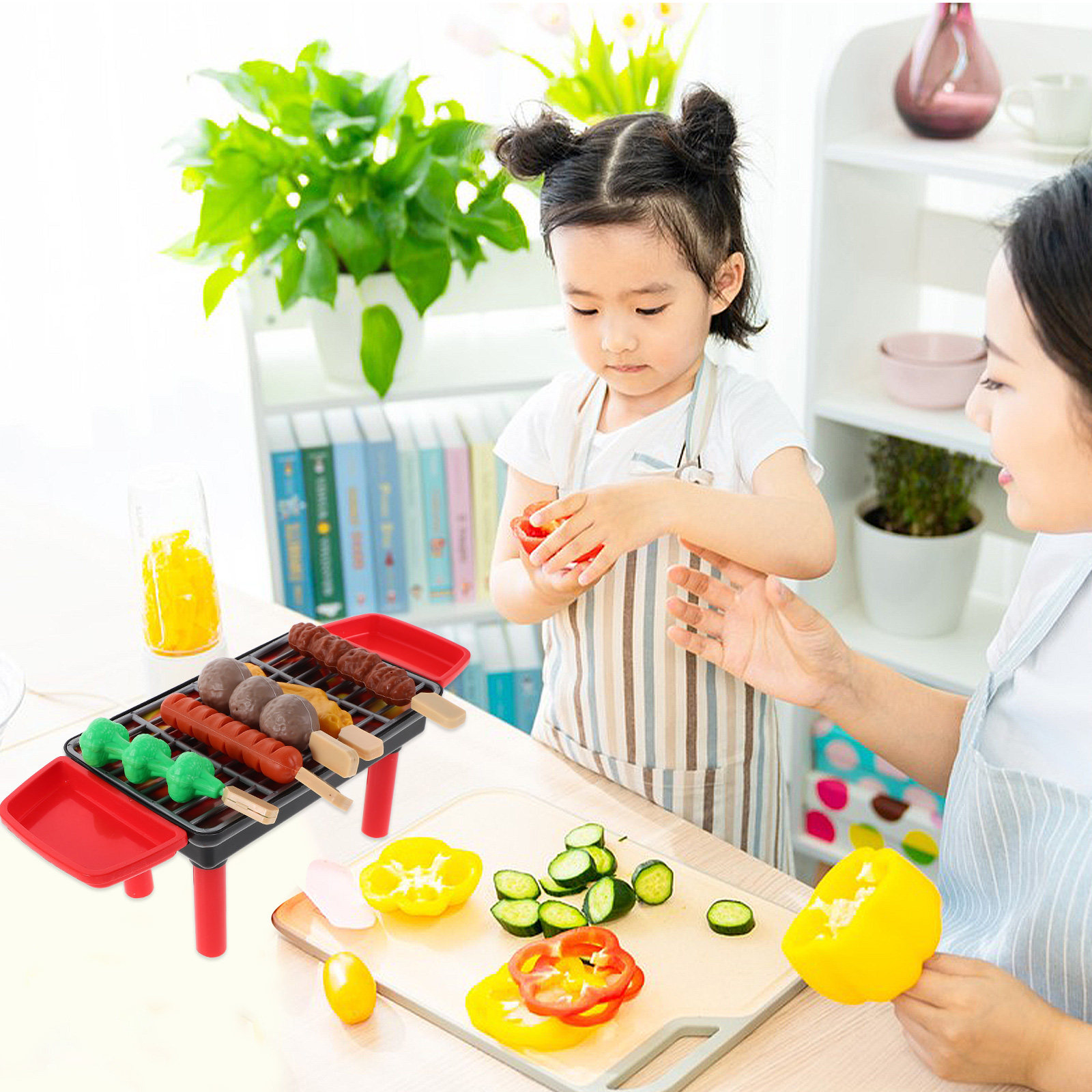 20Pcs Kids Bbq Grill Playset R - Kids Outdoor Grill Set 评论和价格