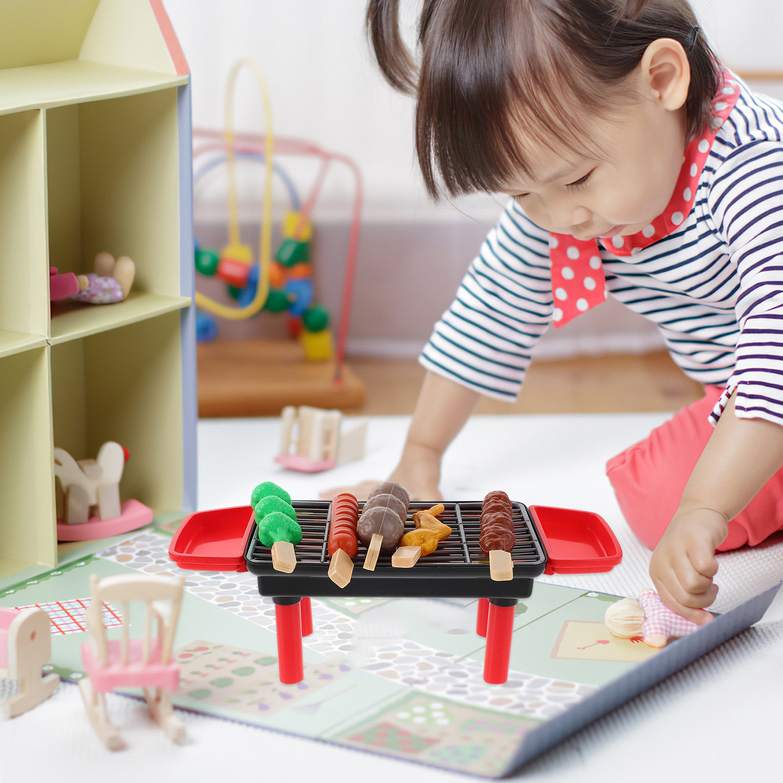 20Pcs Kids Bbq Grill Playset R - Kids Outdoor Grill Set 评论和价格