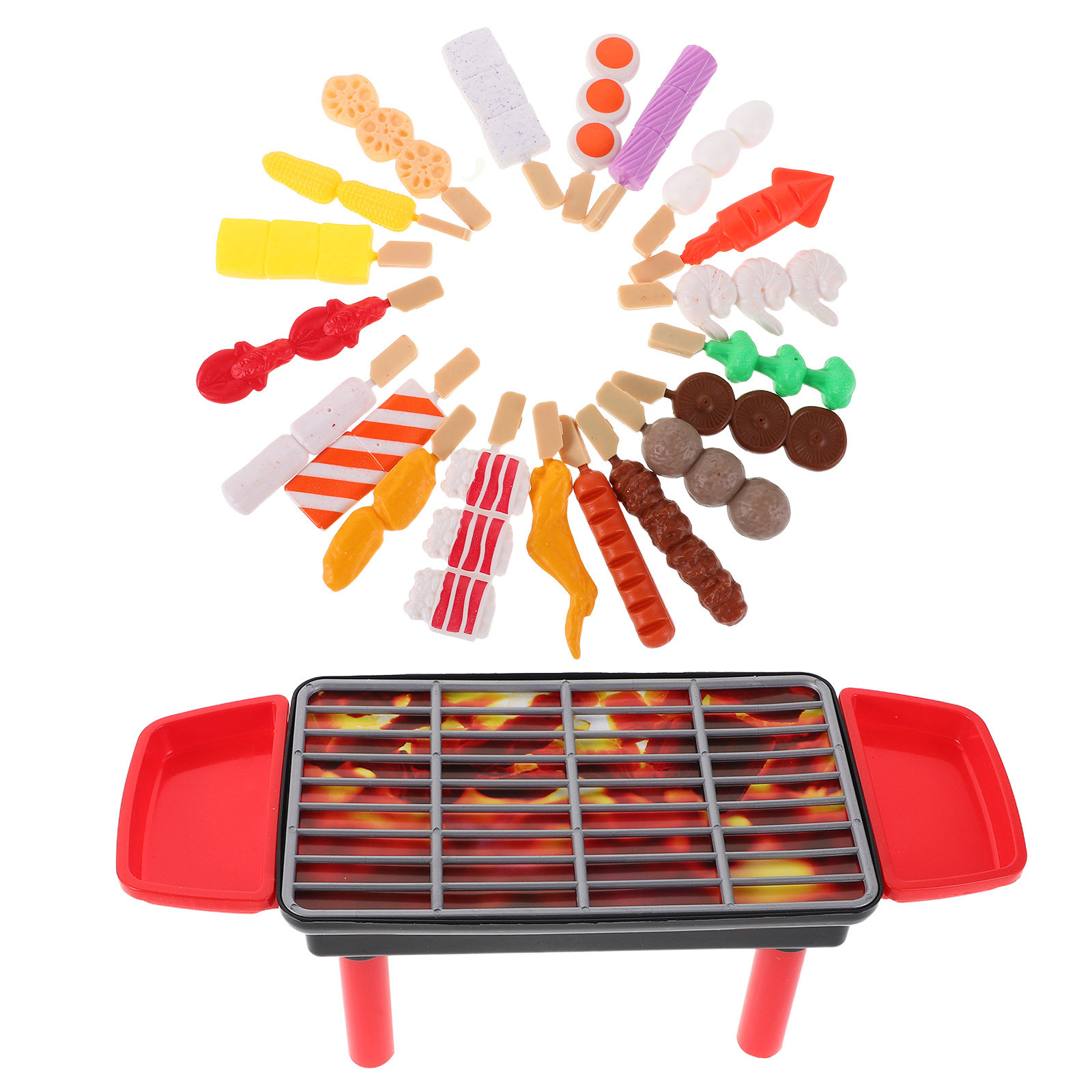 20Pcs Kids Bbq Grill Playset R - Kids Outdoor Grill Set 评论和价格