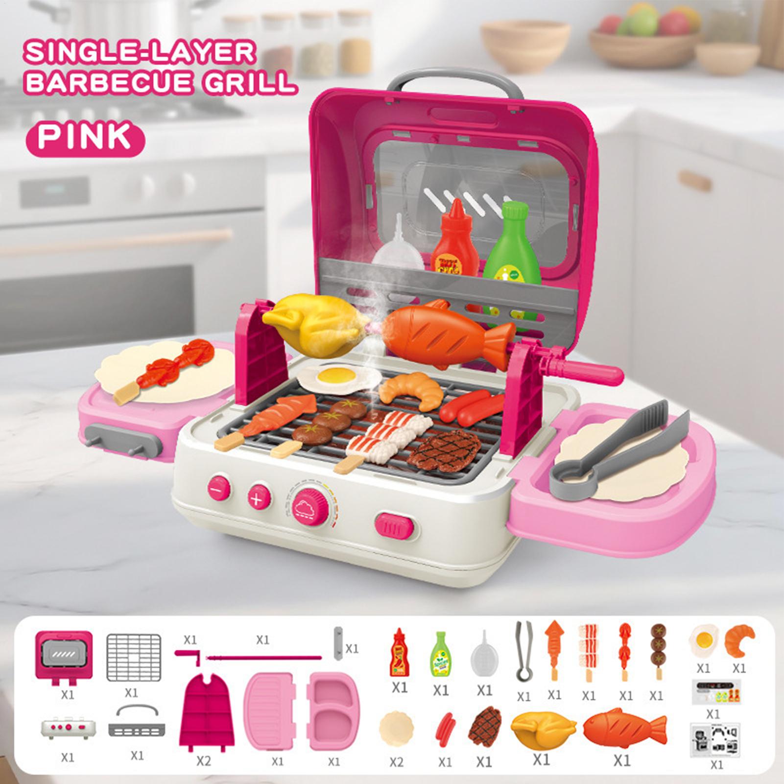 Kids Outdoor Grill Playset Int - Kids Outdoor Grill Set 评论和价格