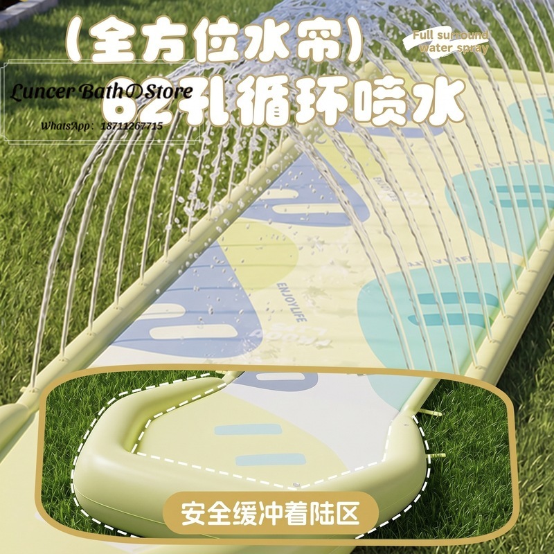 Cross-border PVC waterslide Ou - Outdoor Children'S Park 评论和价格