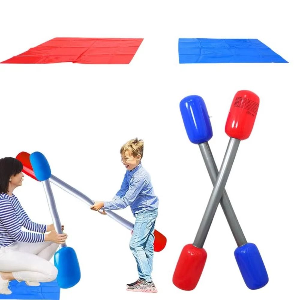 Outdoor Toys Red Blue Inflatab - Kids Outdoor Yard Toys 评论和价格