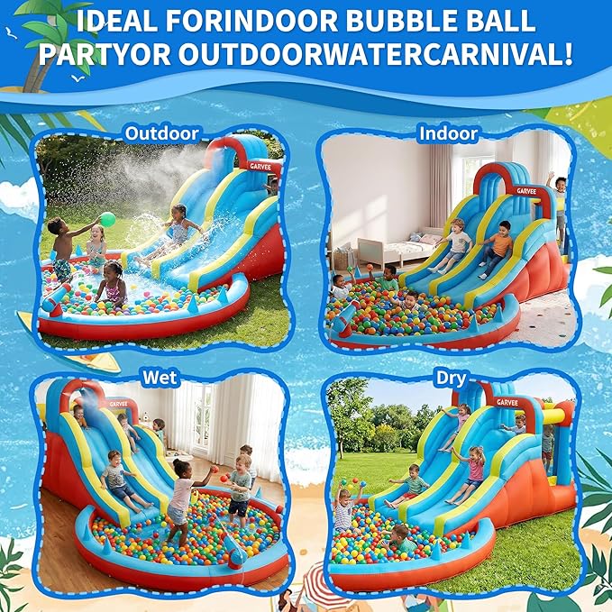 All-Season 8-in-1 Inflatable W - Outdoor Children'S Park 评论和价格