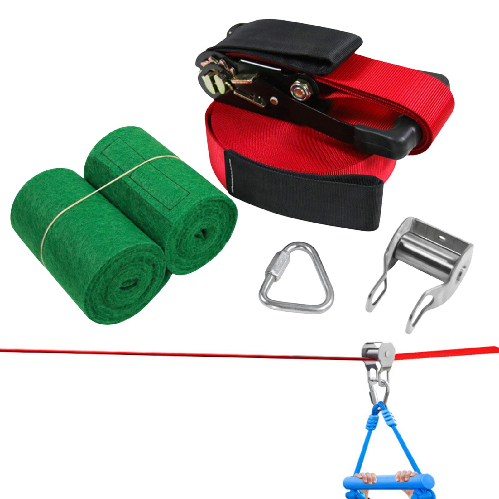 Zip Line for Kids Balance Fun  - Kids Outdoor Yard Toys 评论和价格