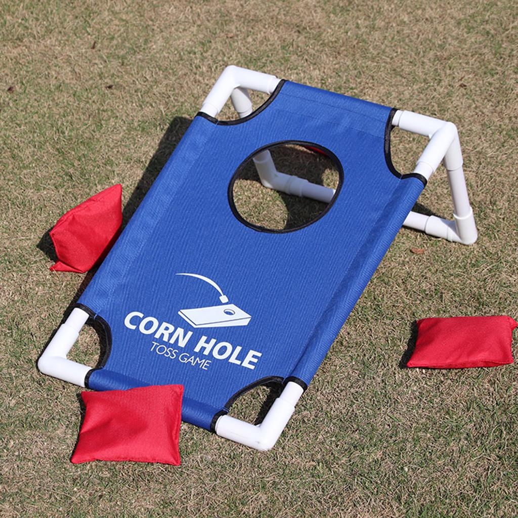 Cornhole Game Set Foldable Bea - Kids Outdoor Garden Set 评论和价格