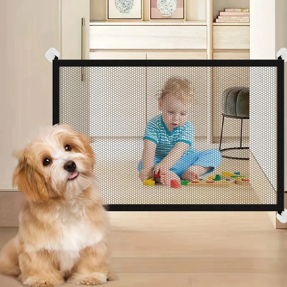 Baby Safety Gate Pet Barrier F - Outdoor Children'S Park 评论和价格