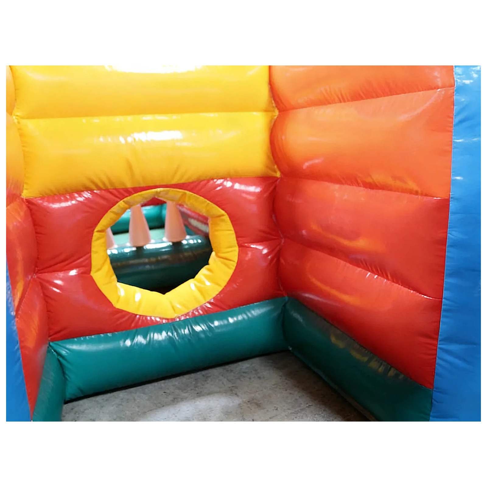 Commercial Orange Blue Obstacl - Kids Outdoor Fun 评论和价格