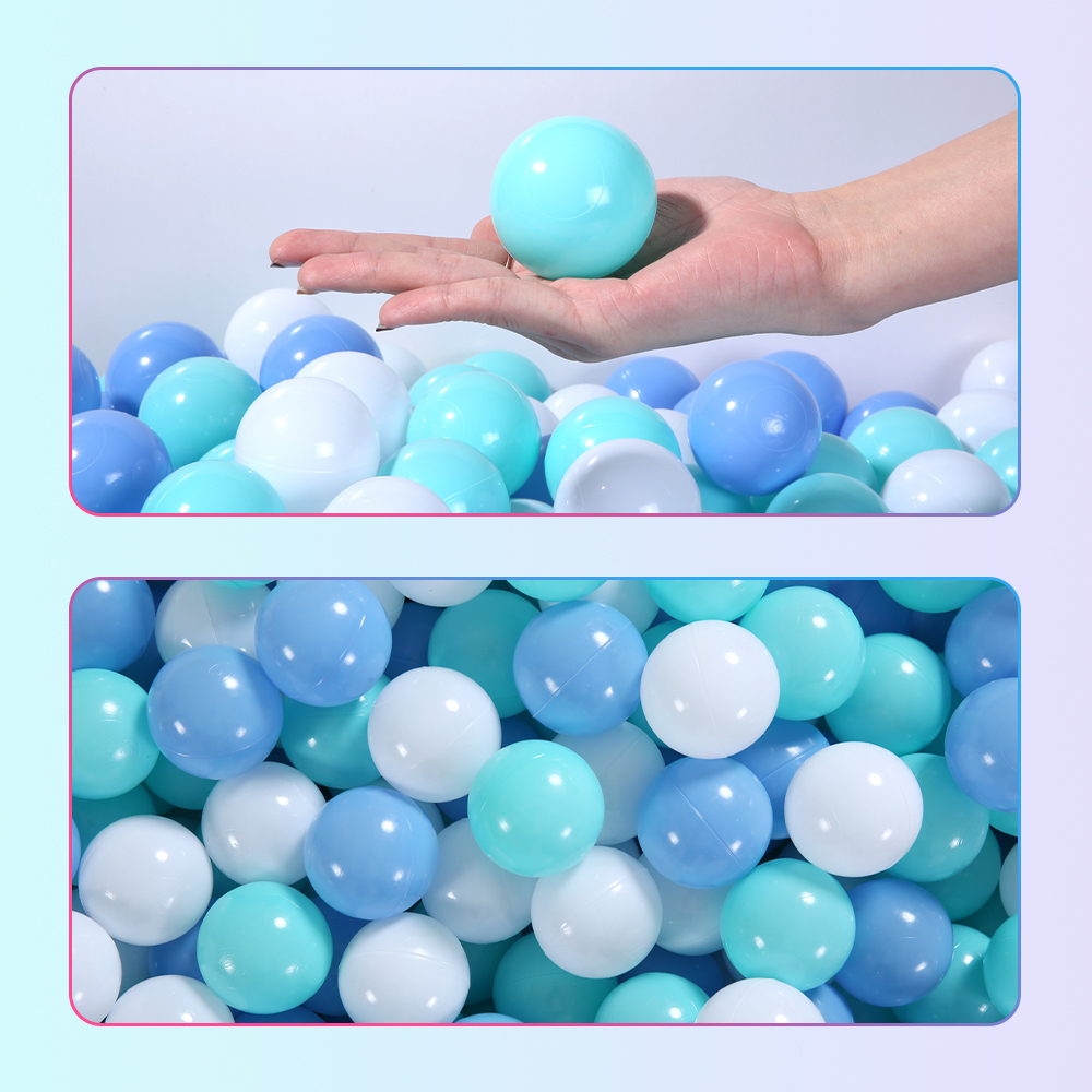 100Pcs Colors Plastic Balls Wa - Kids Outdoor Teepee 评论和价格