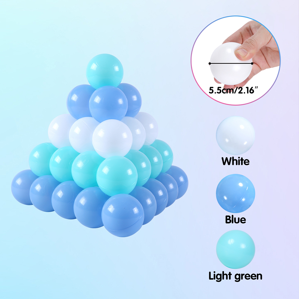100Pcs Colors Plastic Balls Wa - Kids Outdoor Teepee 评论和价格
