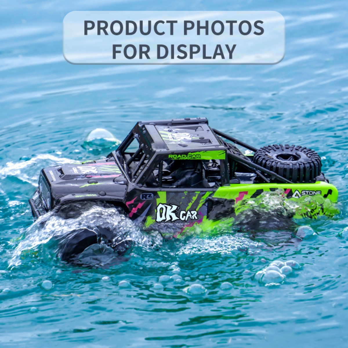 Amphibious RC Car 4WD Off-Road - Kids Outdoor Electric Car 评论和价格