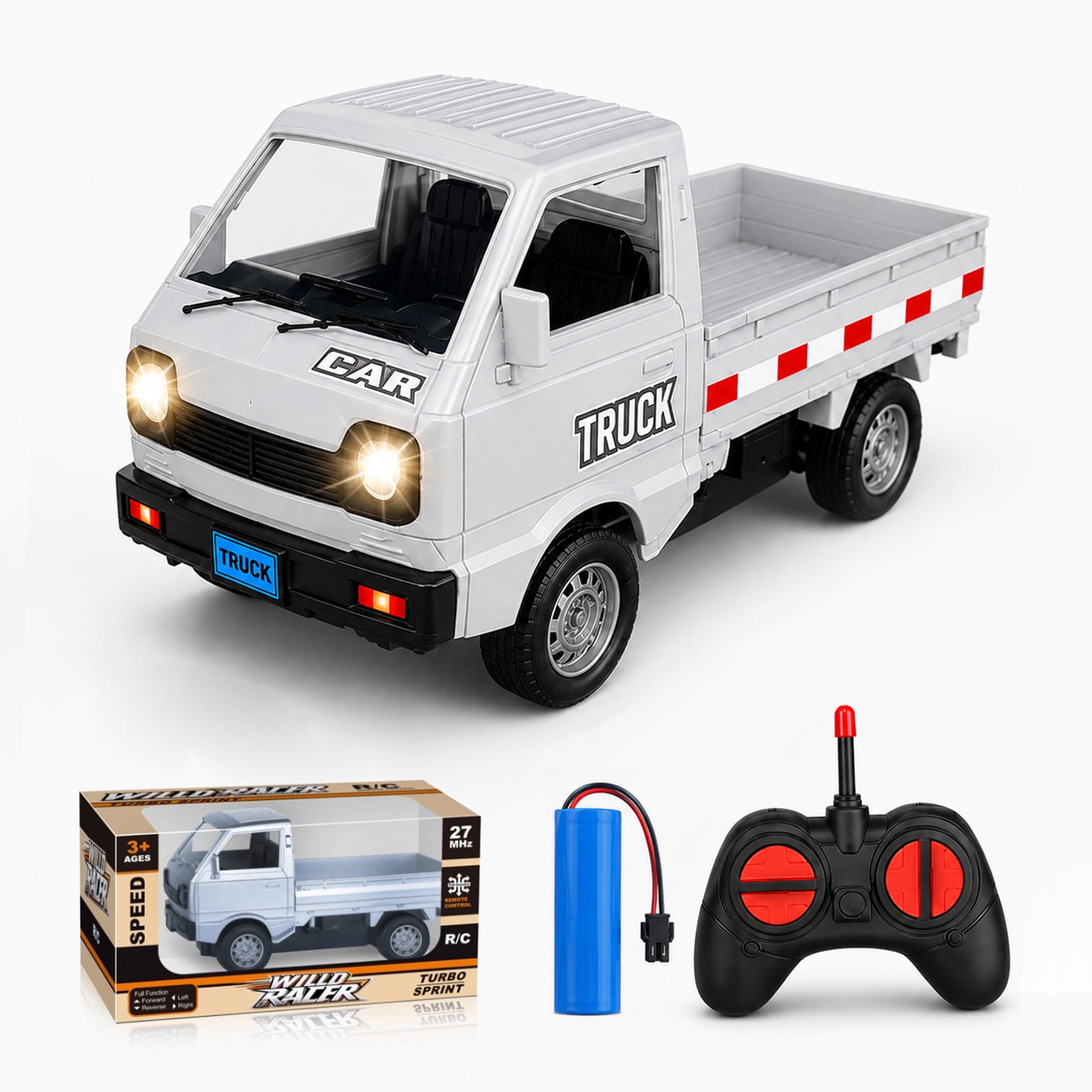 RC Pickup Truck Toy Remote Con - Kids Outdoor Electric Car 评论和价格