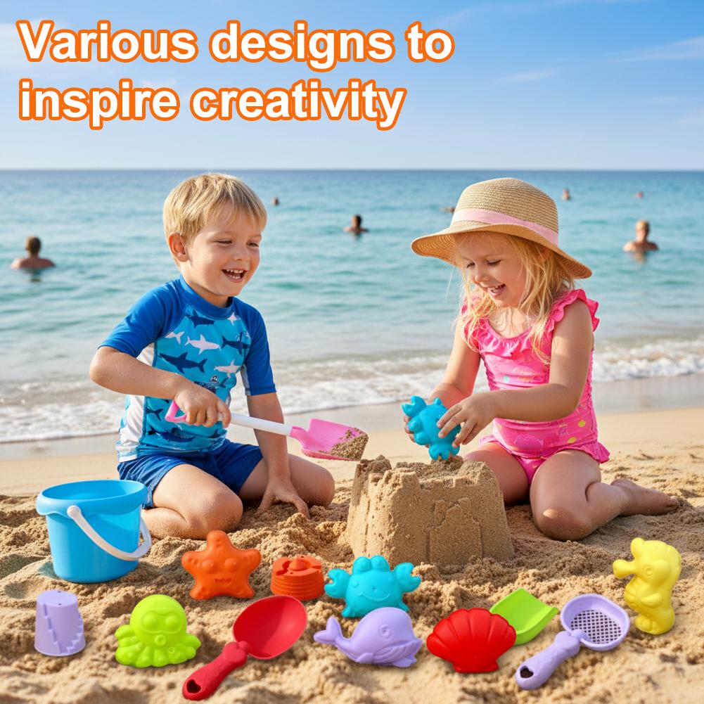 Mini Beach Toy Set Shovels Buc - Kids Outdoor Entertainment 评论和价格