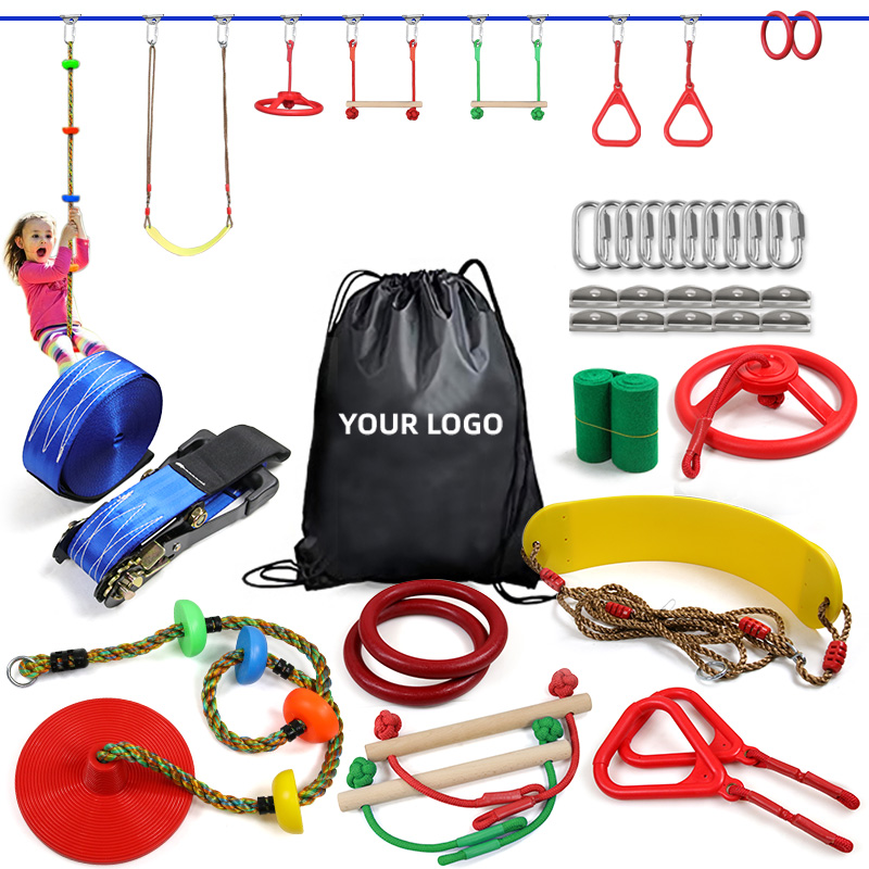 Outdoor Play Slackline Ninja W - Kids Outdoor Ninja 评论和价格