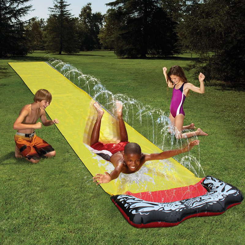 Lawn Water Slides 16ft Silp Sl - Kids Outdoor Nature Play 评论和价格