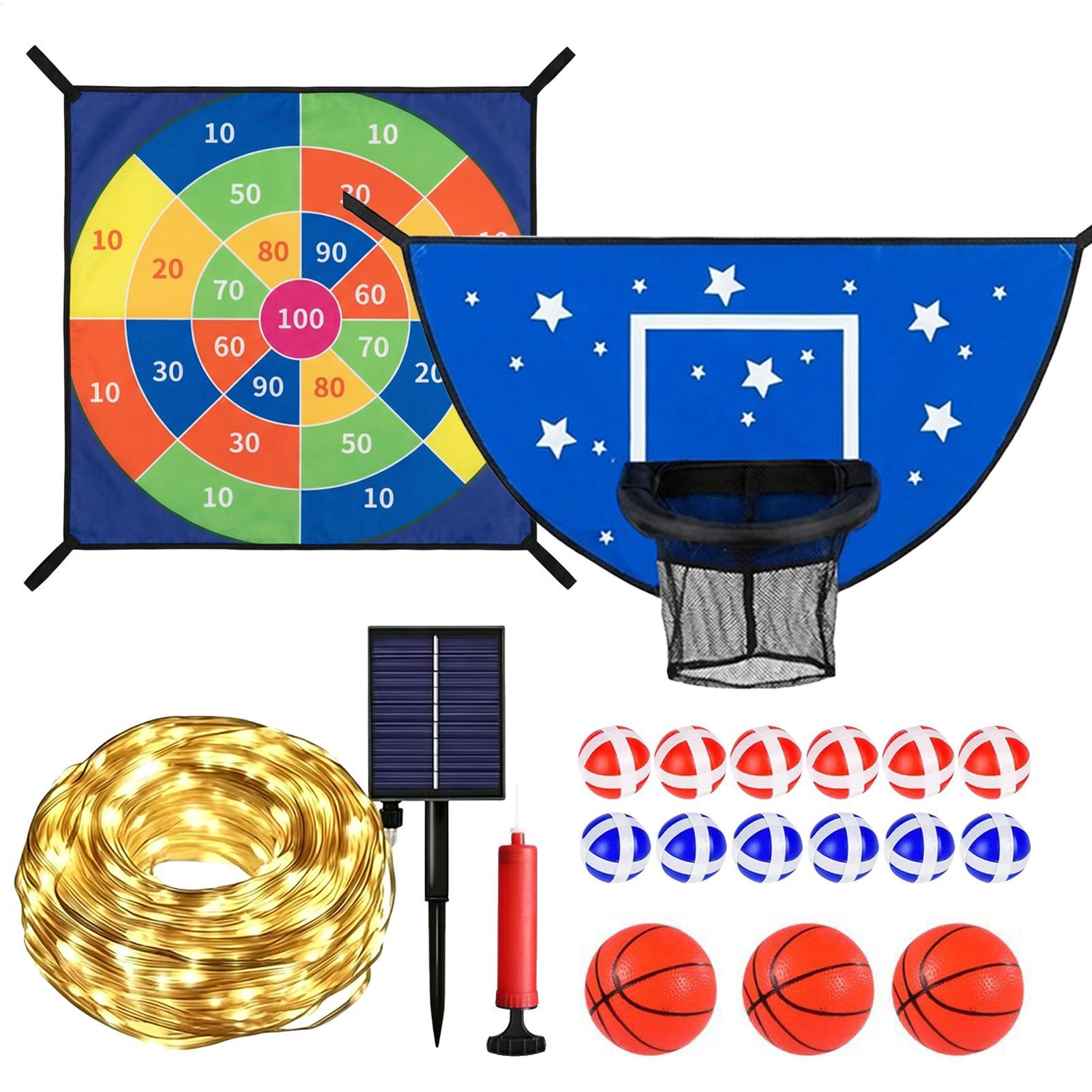 Basketball Goal For Trampoline - Kids Outdoor Fun 评论和价格