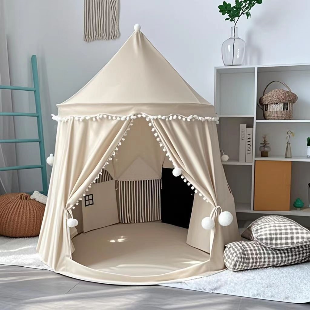 Children Folding Toy Tent Larg - Kids Outdoor Teepee 评论和价格