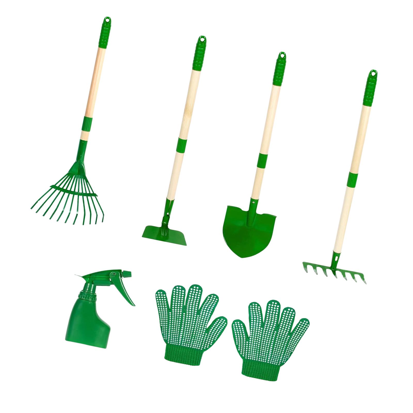 6x Kids Gardening Tools Set Ou - Kids Outdoor Garden Set 评论和价格