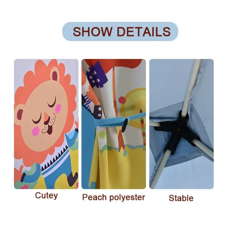 Portable Kids Play Tent Childr - Kids Outdoor Teepee 评论和价格