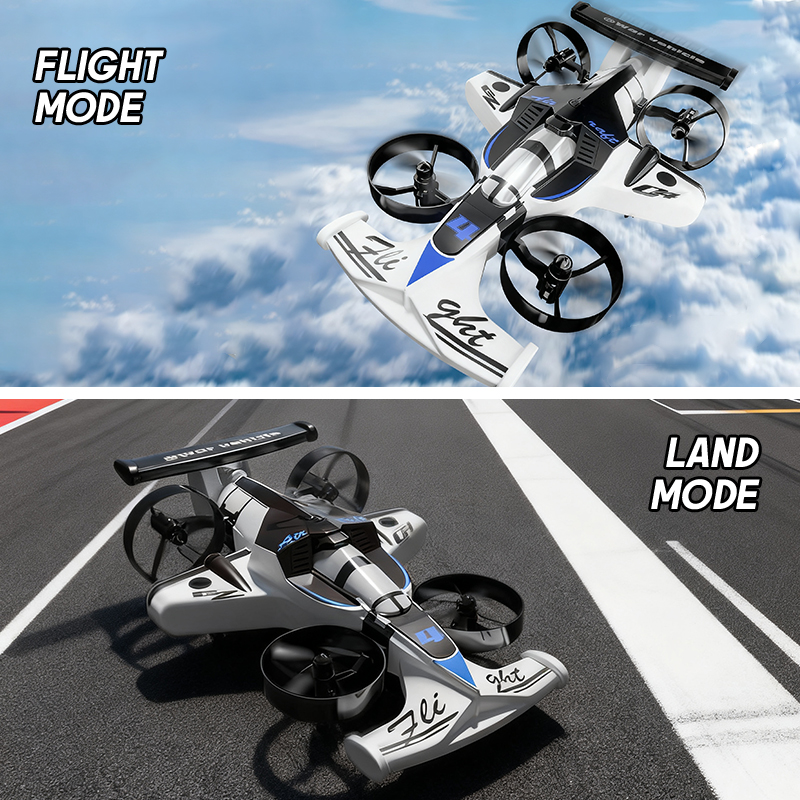 2in1 Mini Drone Air-Ground Fly - Kids Outdoor Electric Car 评论和价格