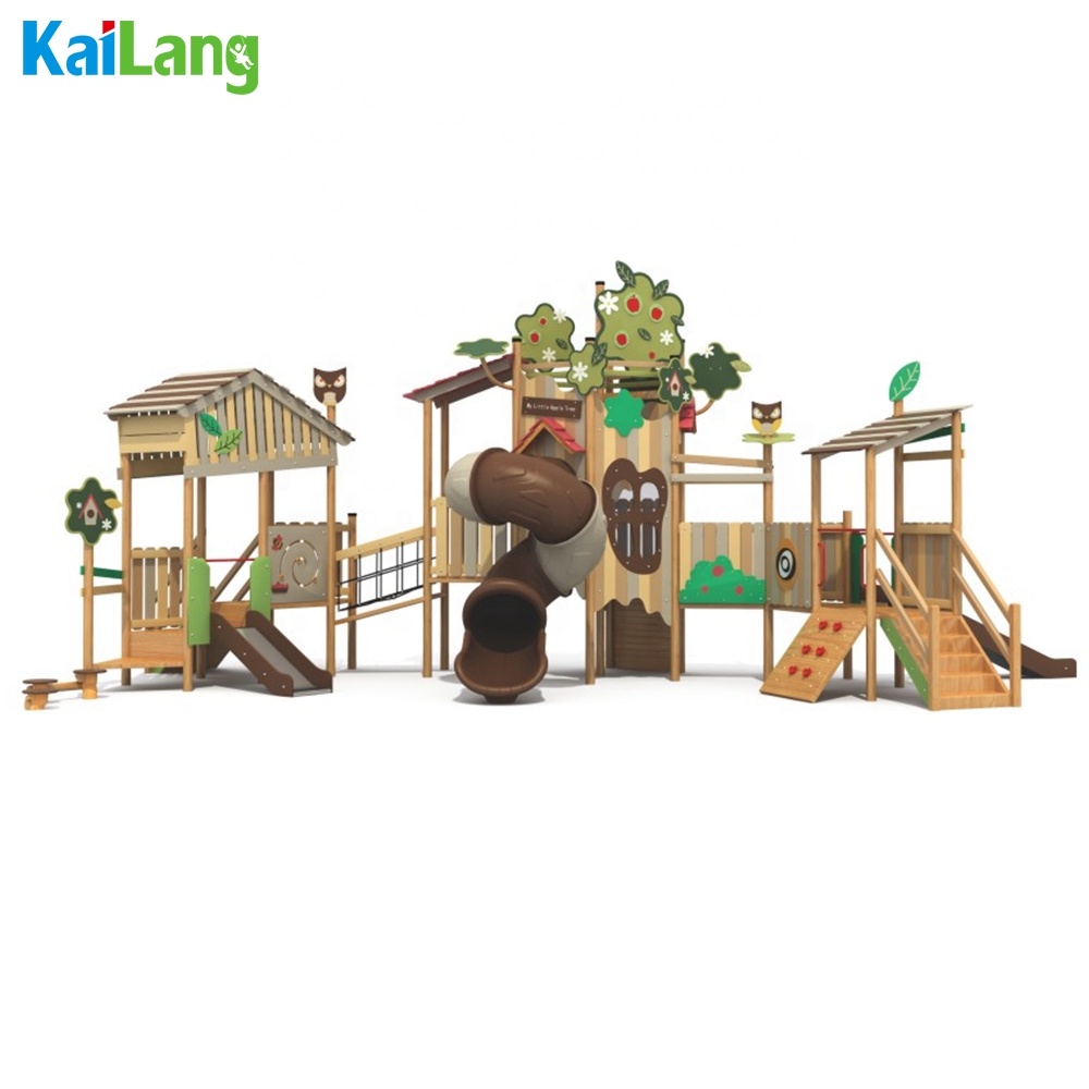 Forest Garden Wooden Amusement - Outdoor Children'S Park 评论和价格
