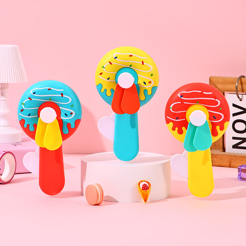 Hand Press Fan,Portable Handhe - Kids Outdoor Easter Gifts 评论和价格