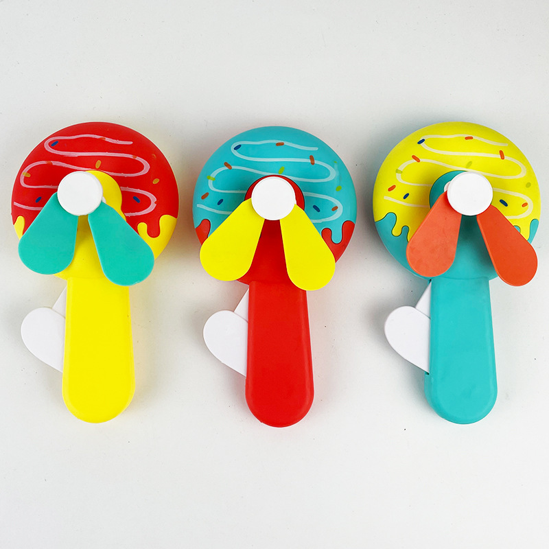 Hand Press Fan,Portable Handhe - Kids Outdoor Easter Gifts 评论和价格