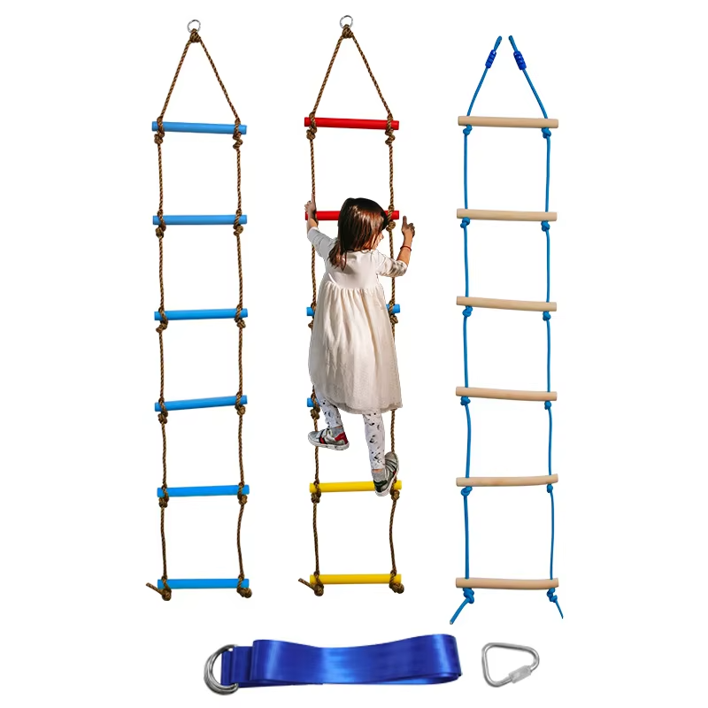 6.6 ft Climbing Ladder for Kid - Kids Outdoor Nature Play 评论和价格