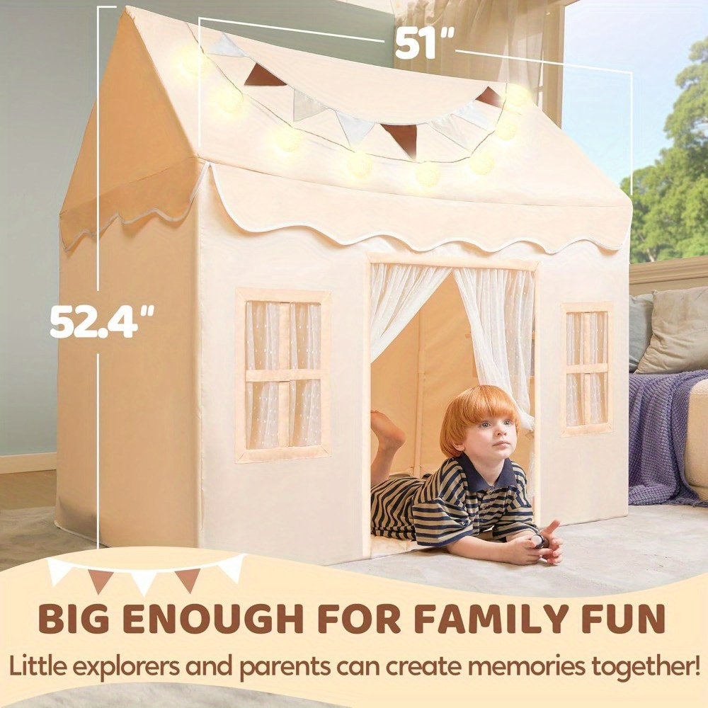 JOYFY Kids Play Tent Indoor Ou - Kids Outdoor Teepee 评论和价格