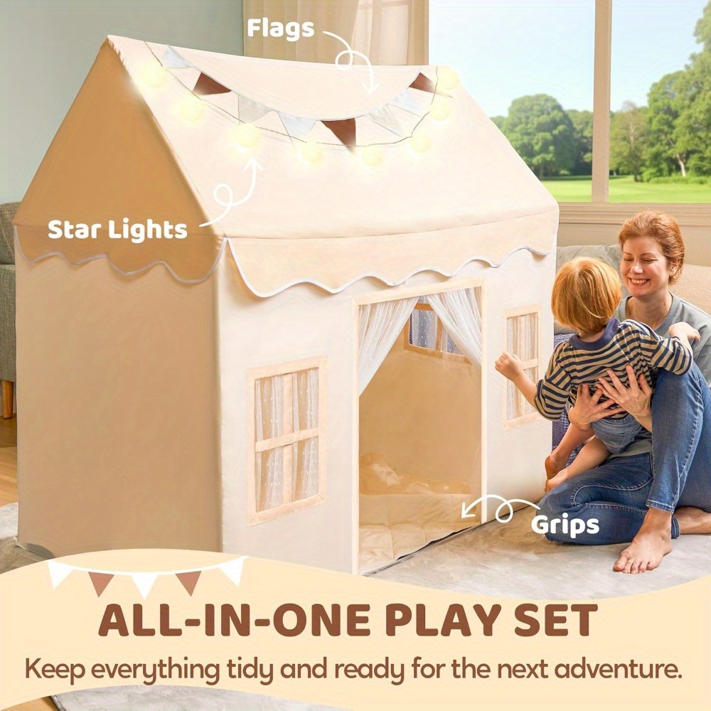 JOYFY Kids Play Tent Indoor Ou - Kids Outdoor Teepee 评论和价格