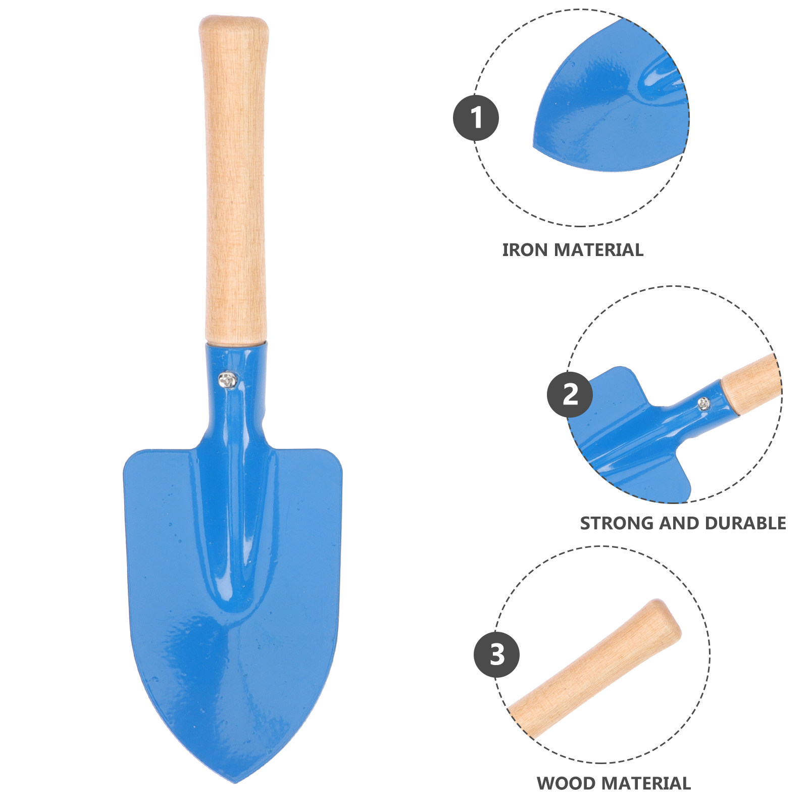 1Set Gardening Iron Shovel Kid - Kids Outdoor Garden Set 评论和价格